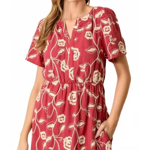 NEW POLAGRAM rothwell dress in berry - Picture 4 of 4